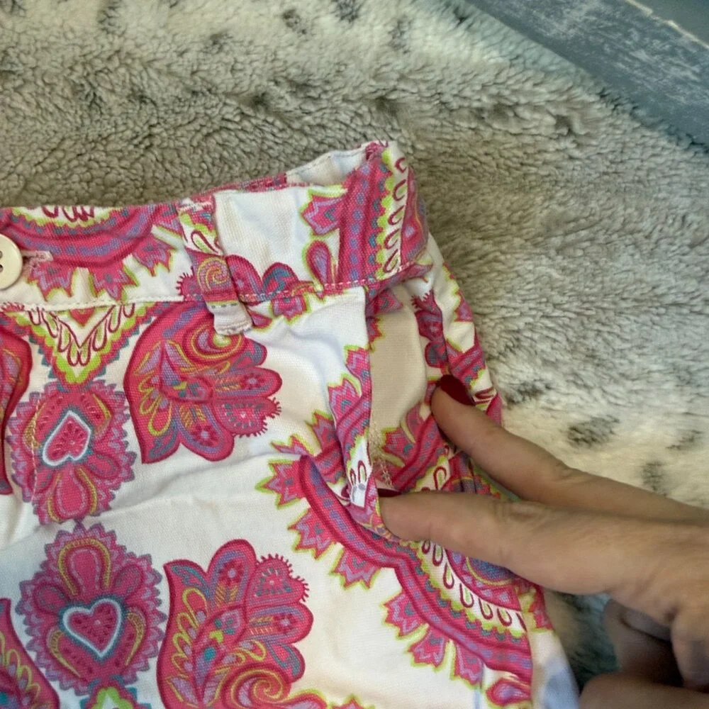 GAP Kids floral boho shorts girls size 8 summer vacation girlhoodcore barbiecore